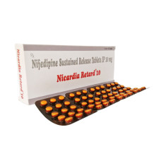 ニフェジピン10mg60錠（ニカルジアSR）