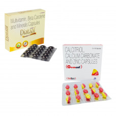 ビタミンD（カルシトリオール）30錠+マルチビタミン30錠（コロナ予防サプリセット）