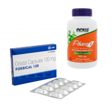【脂質&糖質オフセット】フォビカル10錠＋フェーズ2（糖質制限サプリ）120錠