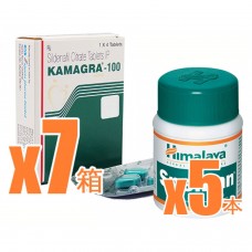 ED・精子量アップパック(カマグラゴールド7箱スぺマン5箱)
