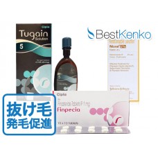フィンペシア+ツゲイン5%+ニゾラルシャンプーのセット