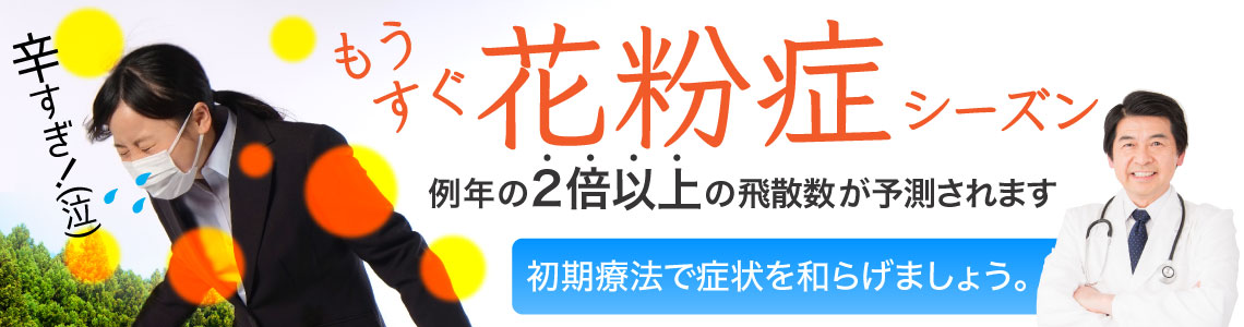花粉症の対処法