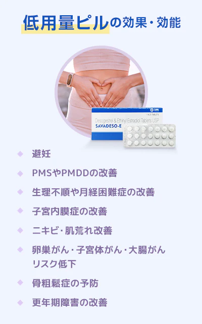 マーベロンジェネリック21錠(SAVADESO-E)通販｜低用量ピル｜薬